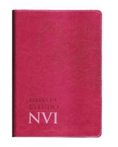 Bíblia de Estudo NVI Letra Normal Capa Luxo Pink - EDITORA VIDA