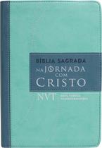 Bíblia de Estudo NVT Letra Normal Capa Sintética Na Jornada com Cristo Verde Bíblia de Estudo NVT Letra Normal Capa Sintética Na Jornada com Cristo Verde