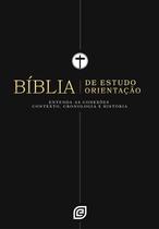 Biblia de Estudo Orientacao - Capa Black - Versao Nvi 2001 (nova Versao Int Biblia de Estudo Orientacao - Capa Black - Versao Nvi 2001 (nova Versao Int