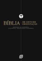 Bíblia De Estudo Orientação (Capa Black) Versão NVI 2001 - Nova Versão Internacional 2001 Bíblia De Estudo Orientação (Capa Black) Versão NVI 2001 - Nova Versão Internacional 2001