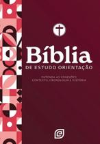Bíblia De Estudo Orientação (Capa Red Minimal) Versão NVI 2001 - Nova Versão Internacional 2001 Bíblia De Estudo Orientação (Capa Red Minimal) Versão NVI 2001 - Nova Versão Internacional 2001
