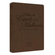 Bíblia de estudo para mulheres - mulher guiada pelo espírito - marrom Bíblia de estudo para mulheres - mulher guiada pelo espírito - marrom