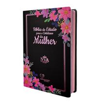 Biblia de estudo para o cotidiano da mulher nva capa dura - preta Biblia de estudo para o cotidiano da mulher nva capa dura - preta