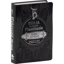 Bíblia de Estudo Plenitude para Jovens NTLH Capa material sintético Cinza Escuro SBB Bíblia de Estudo Plenitude para Jovens NTLH Capa material sintético Cinza Escuro SBB