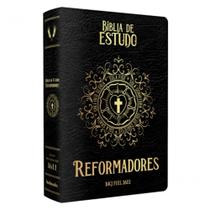 Biblia de estudo reformadores - bkj luxo preta - BV