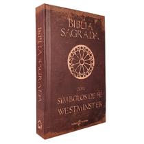 Bíblia de Estudo - Símbolos de Fé Westminster NVI Capa Dura Retrô - Livraria Cristã Emmerick