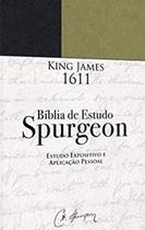 Bíblia de Estudo Spurgeon - Letra Grande - Luxo - Verde e Preta- Editora Bv Books