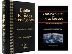 Bíblia De Estudo Teológicos Lt Hiper Gigante+ Livro de Estudo EBD