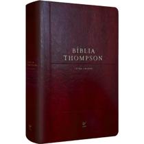 Bíblia de Estudo Thompson AEC Letra Grande C/ Índice Capa Luxo Vinho Bíblia de Estudo Thompson AEC Letra Grande C/ Índice Capa Luxo Vinho