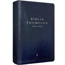Bíblia de Estudo Thompson AEC Letra Grande Capa Luxo Azul Bíblia de Estudo Thompson AEC Letra Grande Capa Luxo Azul