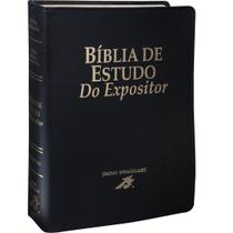 Bíblia de Estudod do Expositor Nova Versão Textual Expositora Preta - Formato