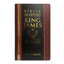 Biblia de Estudos King James Preta Atualizada Grande Capa Dura KJA