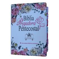 Bíblia de Estudos Pregadora Pentecostal Grande com Abas adesivas Bíblia de Estudos Pregadora Pentecostal Grande com Abas adesivas