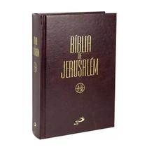 Bíblia De Jerusalém - Editora Paulus - Capa Dura Média Marrom Bíblia De Jerusalém - Editora Paulus - Capa Dura Média Marrom