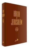 Bíblia De Jerusalém Média Capa Cristal Completa Original Livro de Estudo Biblico - Paulus Editora