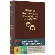 Bíblia de Recursos p/ Ministério Luxo Marrom - EDITORA HAGNOS Bíblia de Recursos p/ Ministério Luxo Marrom - EDITORA HAGNOS