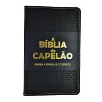 Biblia do capelão cristão - rc harpa luxo preta