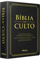 Biblia Do Culto Preta Extra Gigante com Harpa Biblia Do Culto Preta Extra Gigante com Harpa