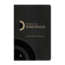 Bíblia do discípulo nvi - capa luxo preta - EDITORA VIDA