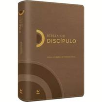 Bíblia Do Discípulo Versão Nvi Capa Luxo Marrom Edição Especial Com Recursos Para Crescimento Espiritual E Discipu