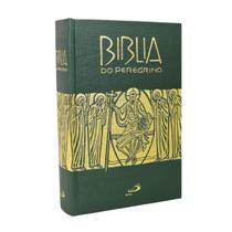 Bíblia Do Peregrino Encadernada Estudo Bíblico Ed. Paulus Capa Dura Luxo Completa - Editora Paulus Bíblia Do Peregrino Encadernada Estudo Bíblico Ed. Paulus Capa Dura Luxo Completa - Editora Paulus