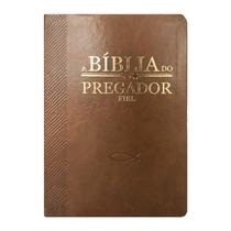 Bíblia do Pregador Fiel Full Color ARC Capa Luxo Marrom