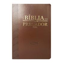 Bíblia do Pregador Fiel Full Color ARC Capa Luxo Vinho