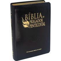 Bíblia Do Pregador Pentecostal Média RC - Com Índice Capa Luxo Preta