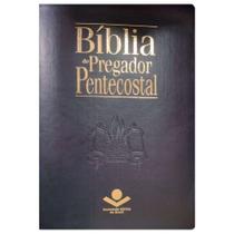 Bíblia do Pregador Pentecostal RC Preta Com Índice