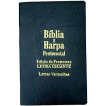 Bíblia e Harpa Pentecostal - Edição de Promessas - Letra Gigante - King's Cross