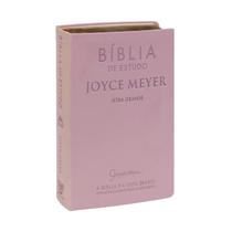 Bíblia estudo JM - Salmão - Grande - Joyce Meyer