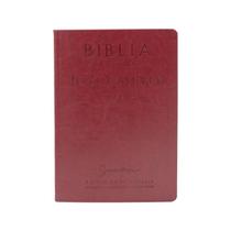 Biblia Estudo Jm - Vermelha - Grande