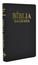 Biblia Evangelica Preta Masculina Feminina Grande Harpa KING