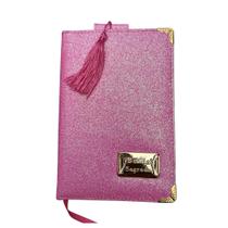 Bíblia Feminina NTLH Letra Gigante Lilás Glitter Império das Bíblias