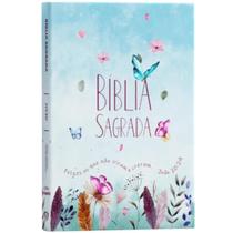 Bíblia Feminina NVI Letra Hiper Gigante Capa Dura Jardim Secreto