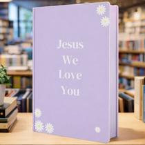 Biblia Feminina NVI Letra Maior Jesus We Love You Capa Dura