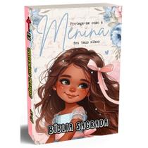 Bíblia Feminina - Tamanho Especial Compacto para Bolsa - Eu Tenho Fé - Completa - Capa Roses Black Bíblia Feminina - Tamanho Especial Compacto para Bolsa - Eu Tenho Fé - Completa - Capa Roses Black
