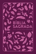 Bíblia Folhas Pink NVT Letra Normal Capa Dura