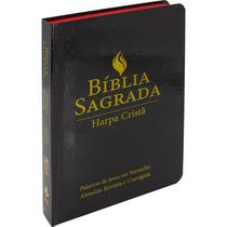 Bíblia Grande Harpa Cristã Popular Letra Grande Preta - CPAD - CPAD/SBB