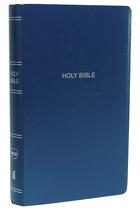 Bíblia HarperCollins NKJV Capa Sintética Azul Letras Vermelhas Bíblia HarperCollins NKJV Capa Sintética Azul Letras Vermelhas