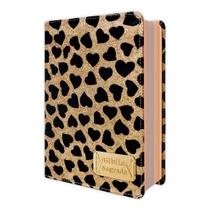 Biblia Hipergigante - Gold Glitter Coração Dourado Harpa Cristã - João Ferreira de Almeida - ARC - Índice por Cores