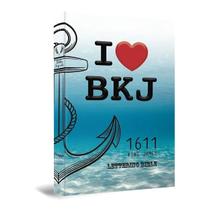 Bíblia i love bkj 1611 ultrafina lettering bible - BV BOOKS