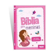 Bíblia Ilustrativa Infantil Menina Lindo Ensinamento Religioso