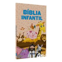 Bíblia Infantil Arca Salmon + de 80 histórias da Bíblia com ilustrações