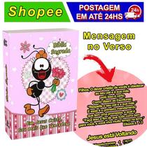 Bíblia Infantil - Com Mensagem no Verso para a Criança lhe obedecer - Possui Antigo e Novo Testament