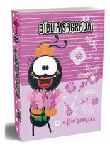 Bíblia Infantil Completa - Possui Mensagem No Verso Alertando Sua Filha Para Obedecer Os Pais - Esperança