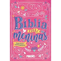 Bíblia Infantil Ilustrada Para Meninas Colorida 128pág - Magic