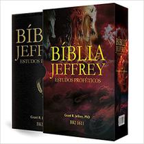 Bíblia Jeffrey de Estudos Proféticos - Preto e Dourado - BKJ - Grant R. Jeffrey