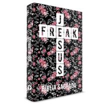 Biblia jesus freak nvi -capa floral - N/a