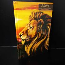Bíblia jovem evangelica ideal p/presente leão yeshuaskg